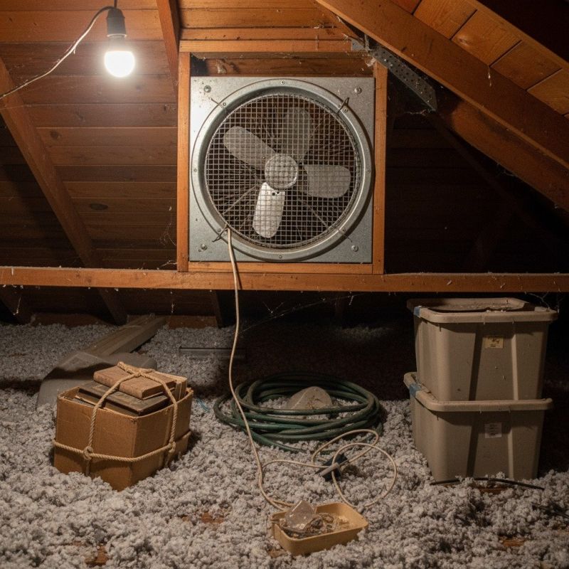 Attic Turbine Installation in Provo, UT