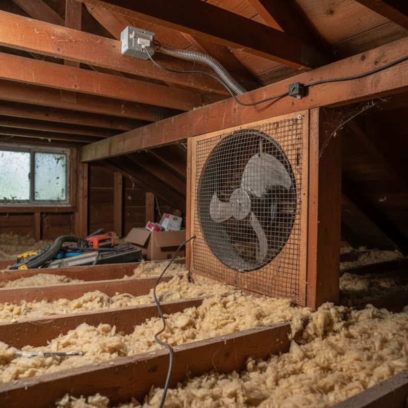 Attic Fan Replacement in Orem, UT